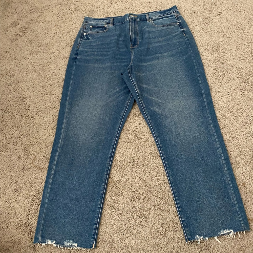American Eagle Outfitters Blue Straight Leg Jeans